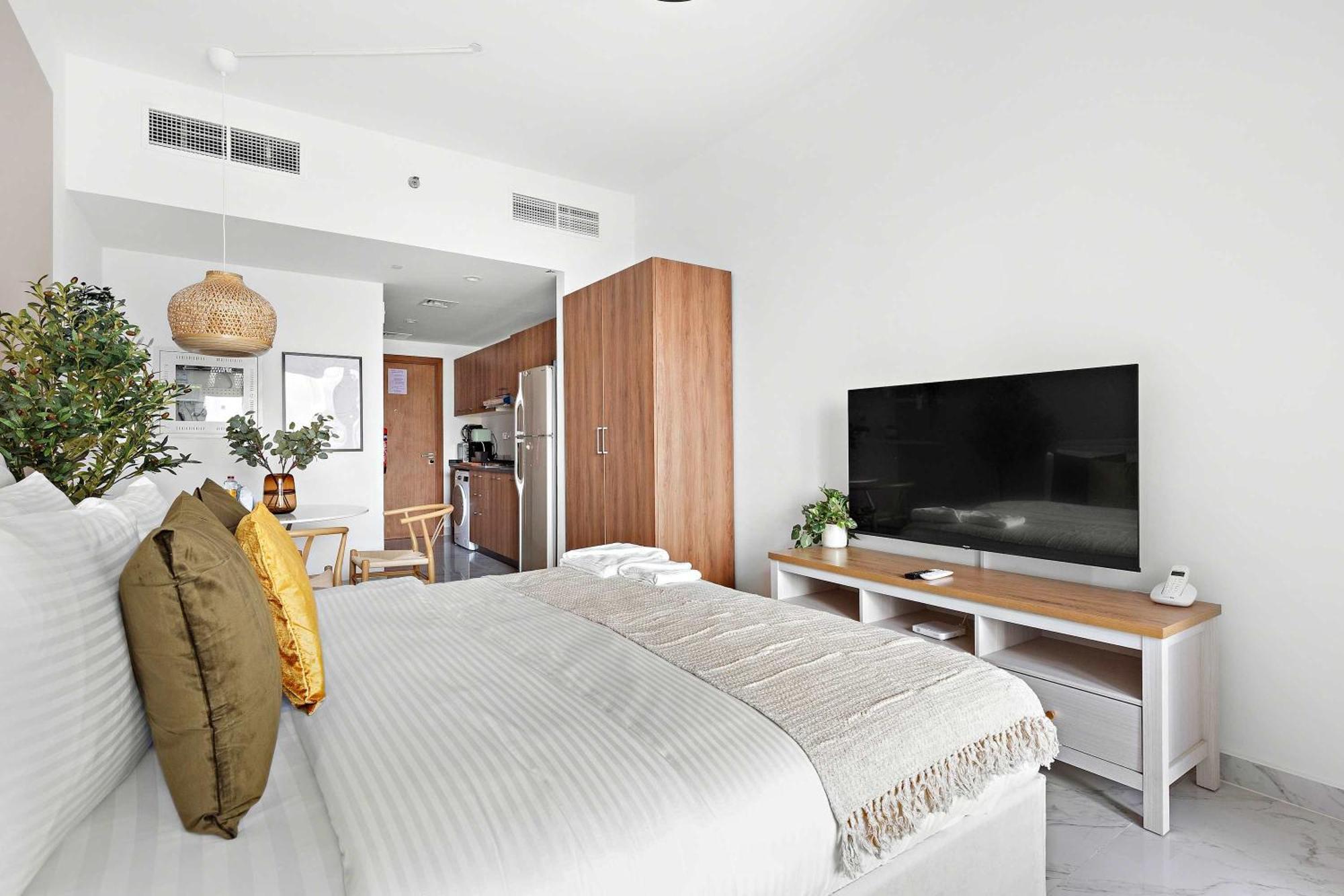 Silkhaus Chic Studio Near Masdar City Park アブダビ エクステリア 写真